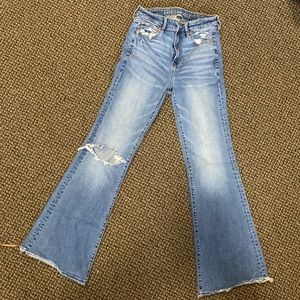 American eagle wide leg jeans